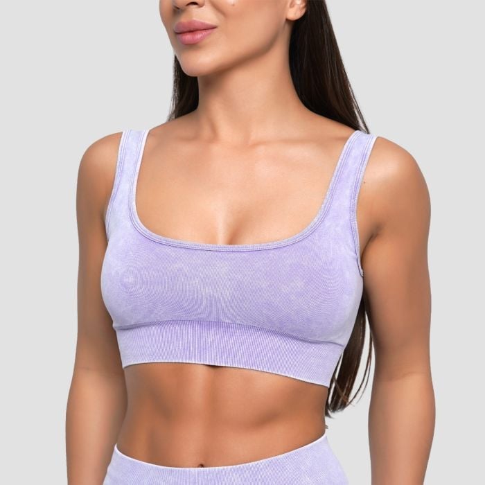 Lift Seamless Sports Bra Violet - GymBeam M