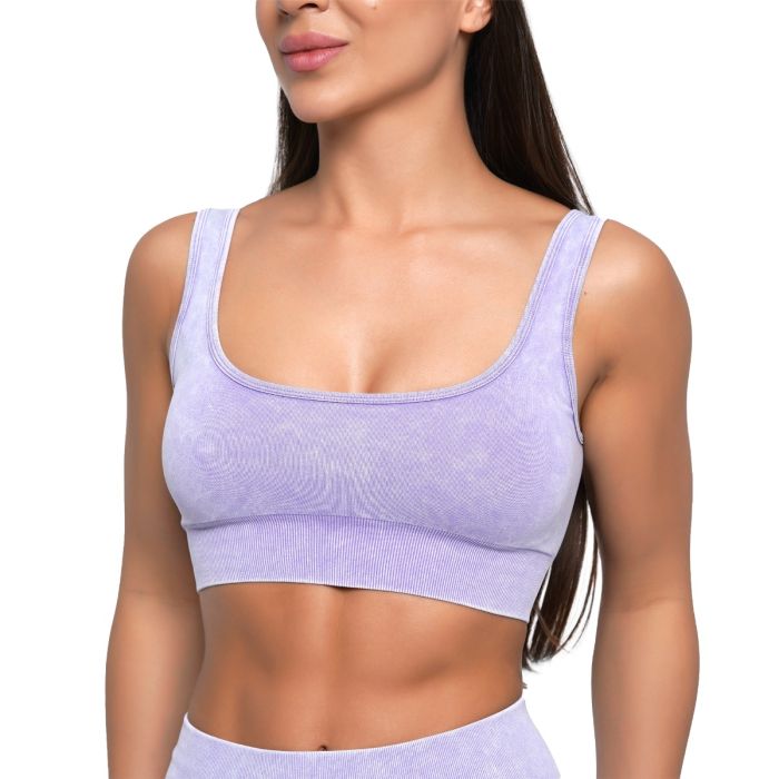 Lift Seamless Sports Bra Violet - GymBeam M