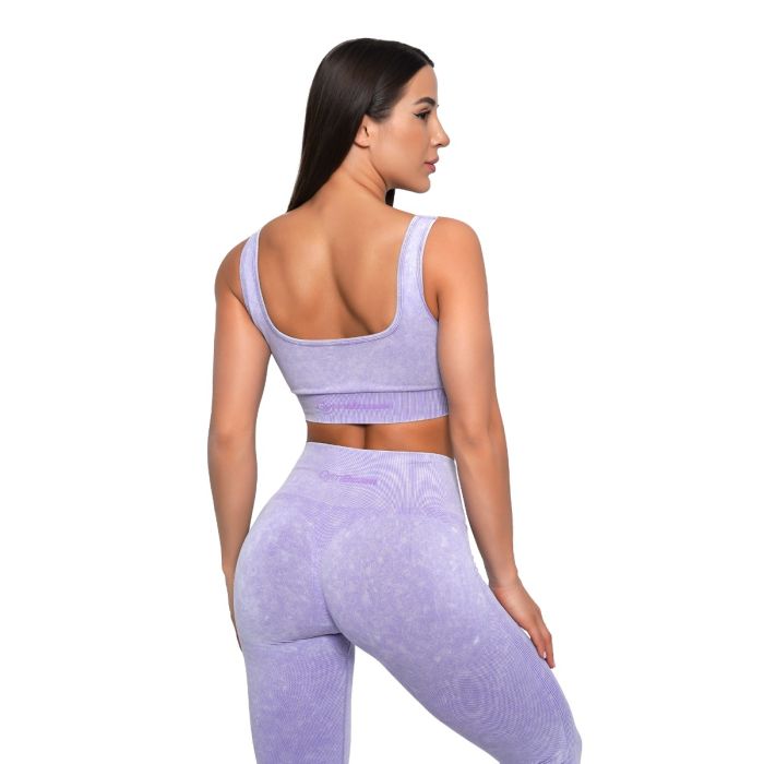 Lift Seamless Sports Bra Violet - GymBeam M