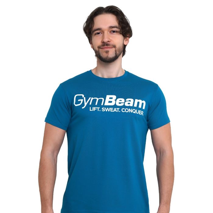 Lift T-shirt Blue - GymBeam XL
