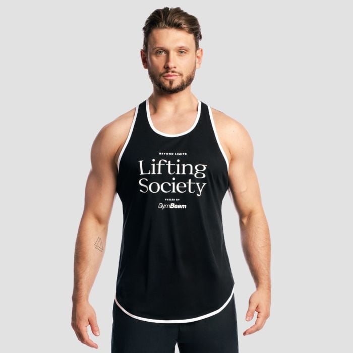 Lifting Society Stringer Black - GymBeam S