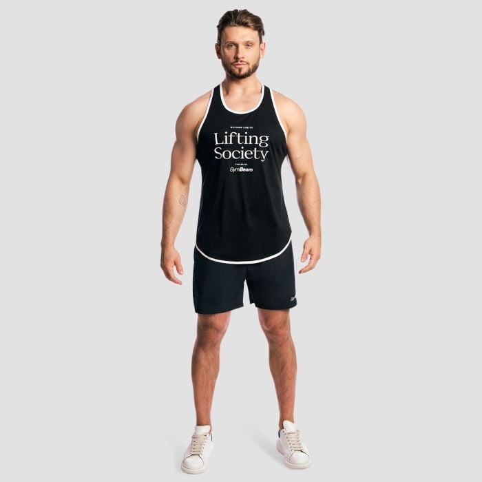 Lifting Society Stringer Black - GymBeam S