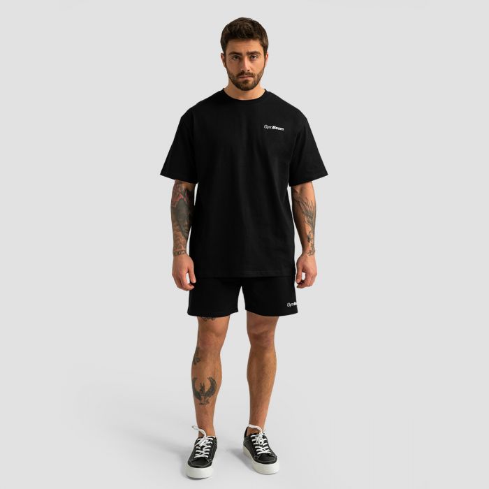 Oversized Limitless T-Shirt in Black - GymBeam XXL