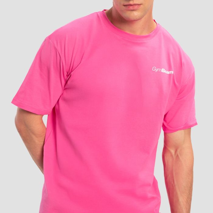 Limitless Oversized T-Shirt Dragonfruit - GymBeam L