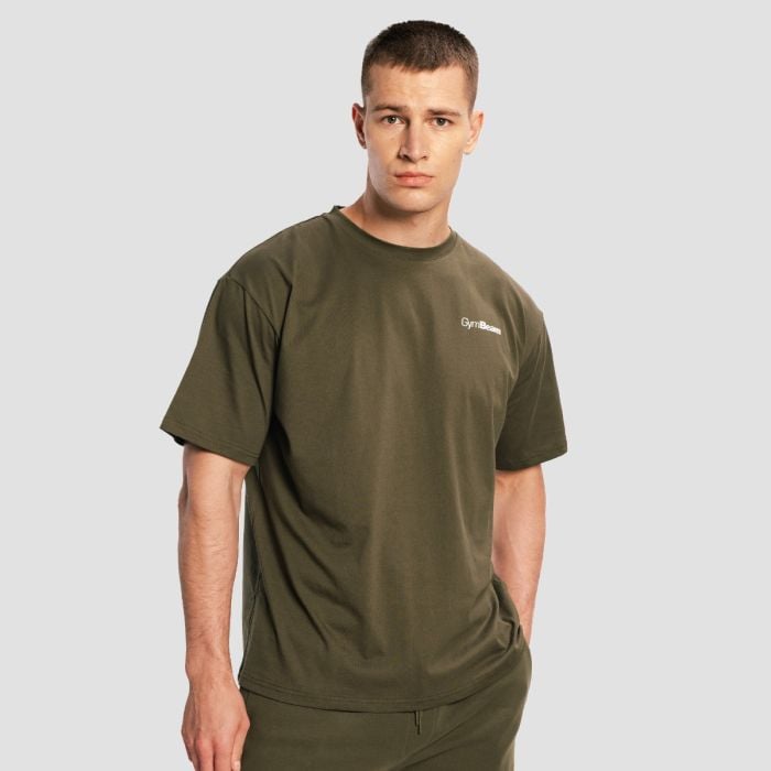 Limitless Oversized T-Shirt Espresso - GymBeam XXL