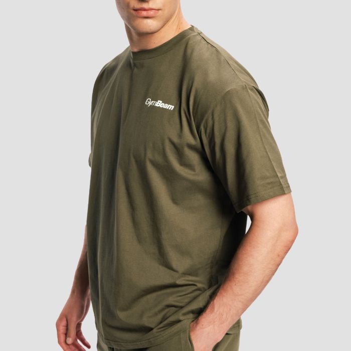 Limitless Oversized T-Shirt Espresso - GymBeam XXL