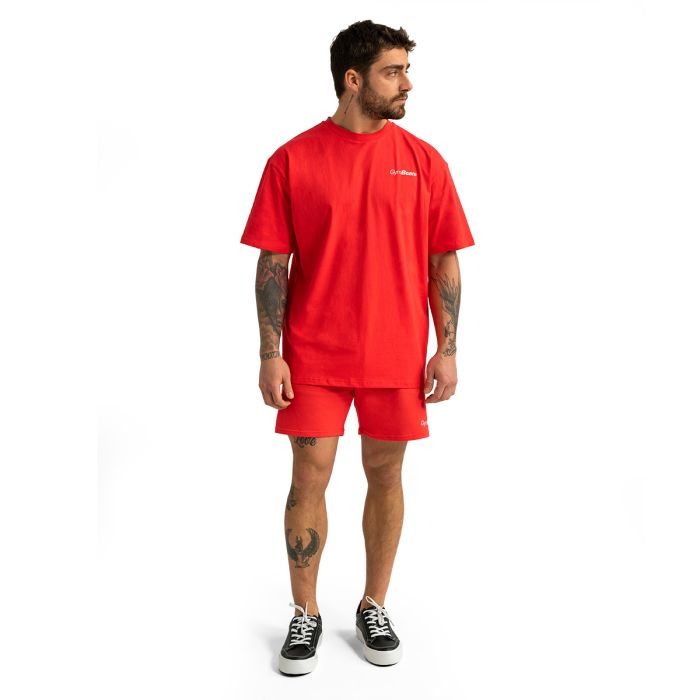 Oversized Limitless T-Shirt in Hot Red - GymBeam M