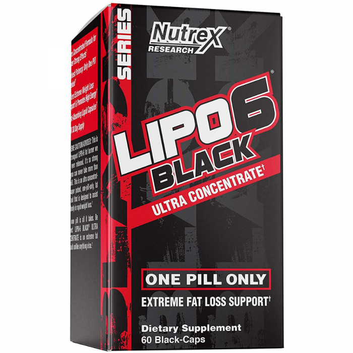 Lipo 6 Black Ultra Concentrate 60 Kapseln - Nutrex
