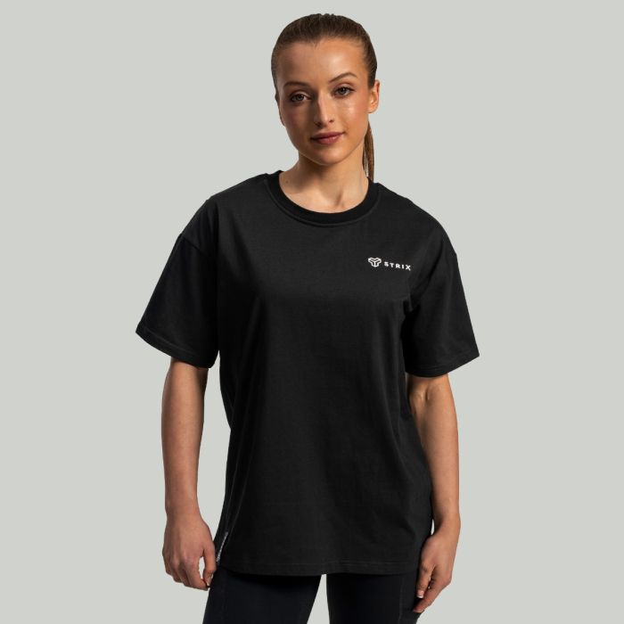 Oversized Lunar T-Shirt für Frauen in Black - STRIX XXL