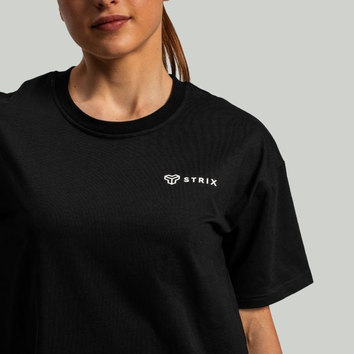 Oversized Lunar T-Shirt für Frauen in Black - STRIX XXL