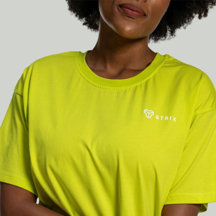 Oversized Lunar T-Shirt für Frauen in Chartreuse - STRIX M