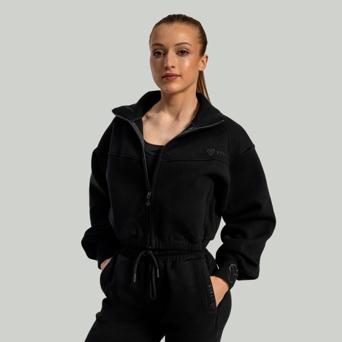 Lunar Zip-Up Jacke für Frauen Black - STRIX L
