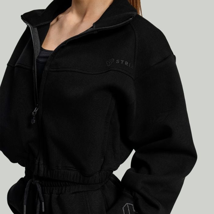 Lunar Zip-Up Jacke für Frauen Black - STRIX L