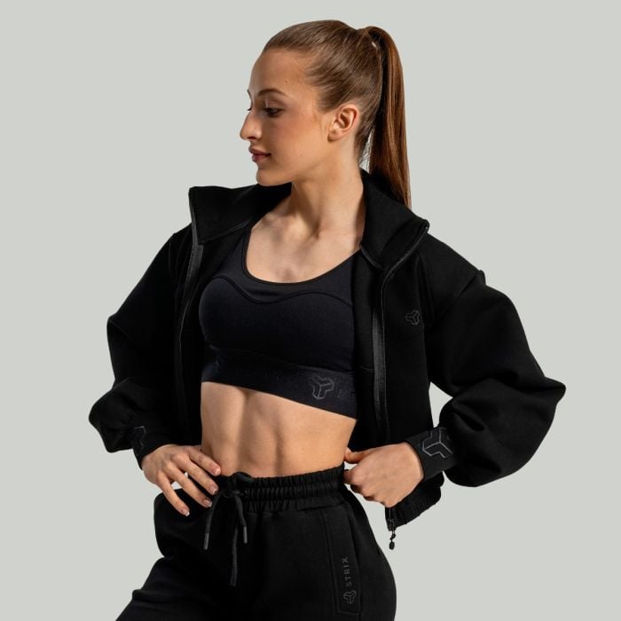 Lunar Zip-Up Jacke für Frauen Black - STRIX L