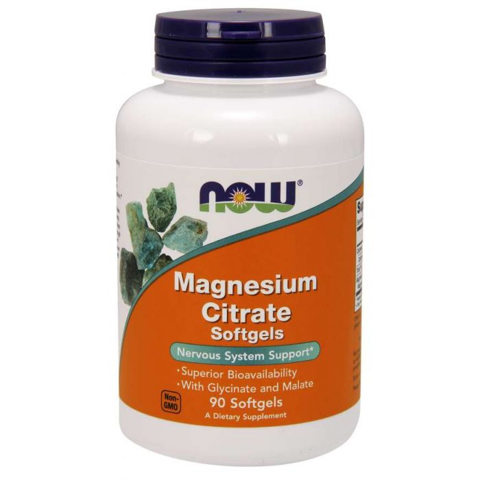 Magnesium Citrate Softgels - NOW Foods
