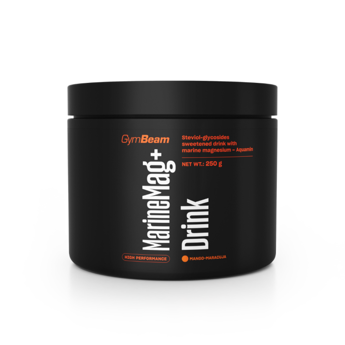 Marine Mag+ Drink - GymBeam 250 g - Mango Maracuja