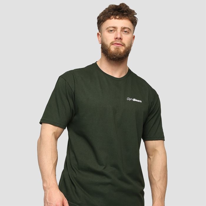 Basic T-Shirt in Green - GymBeam L