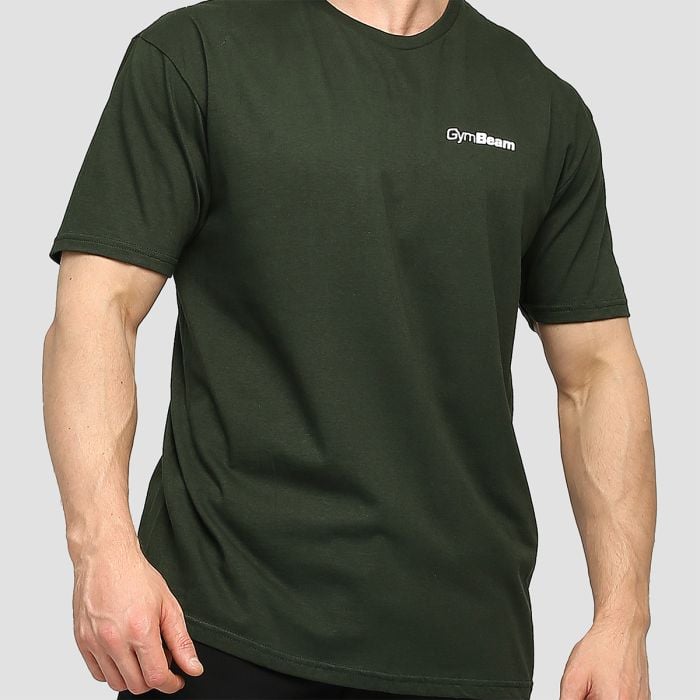Basic T-Shirt in Green - GymBeam L