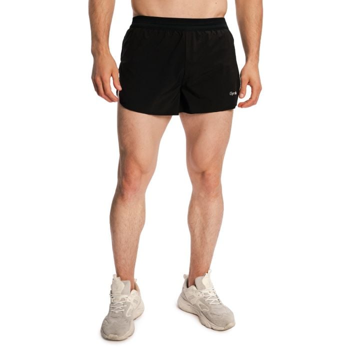 Men‘s Pulse X Running Shorts 2in1 Black - GymBeam XL
