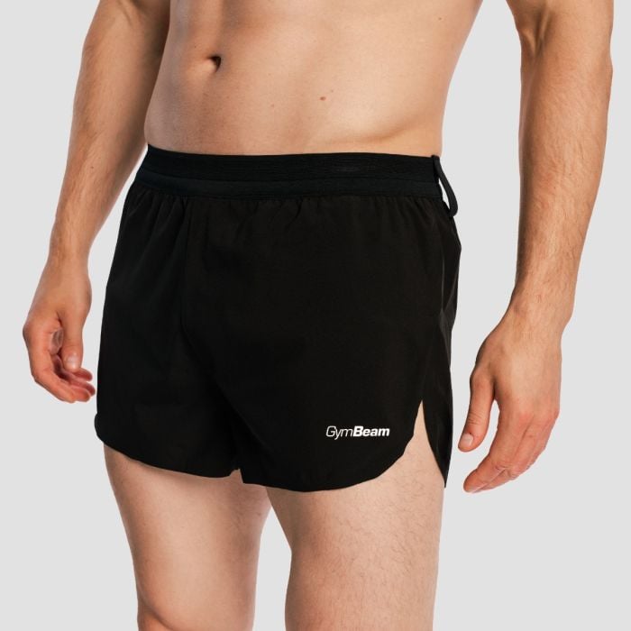Men‘s Pulse X Running Shorts 2in1 Black - GymBeam XL