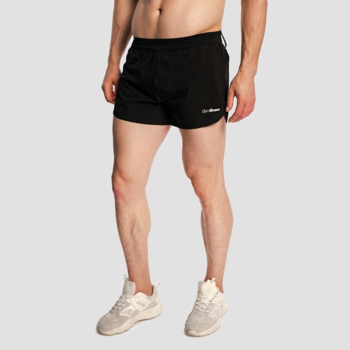 Men‘s Pulse X Running Shorts 2in1 Black - GymBeam XL