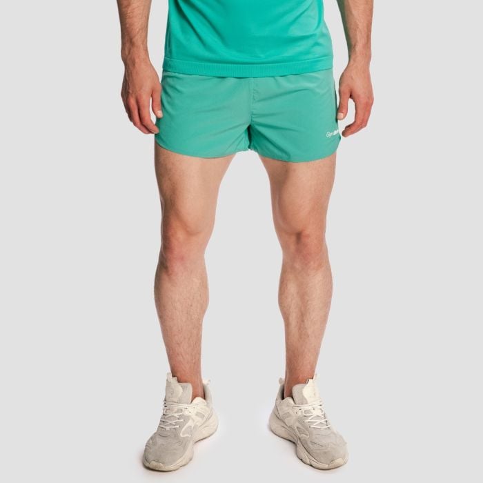 Men‘s Pulse X Running Shorts 2in1 Green - GymBeam XL