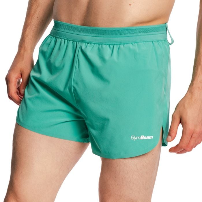 Men‘s Pulse X Running Shorts 2in1 Green - GymBeam XL