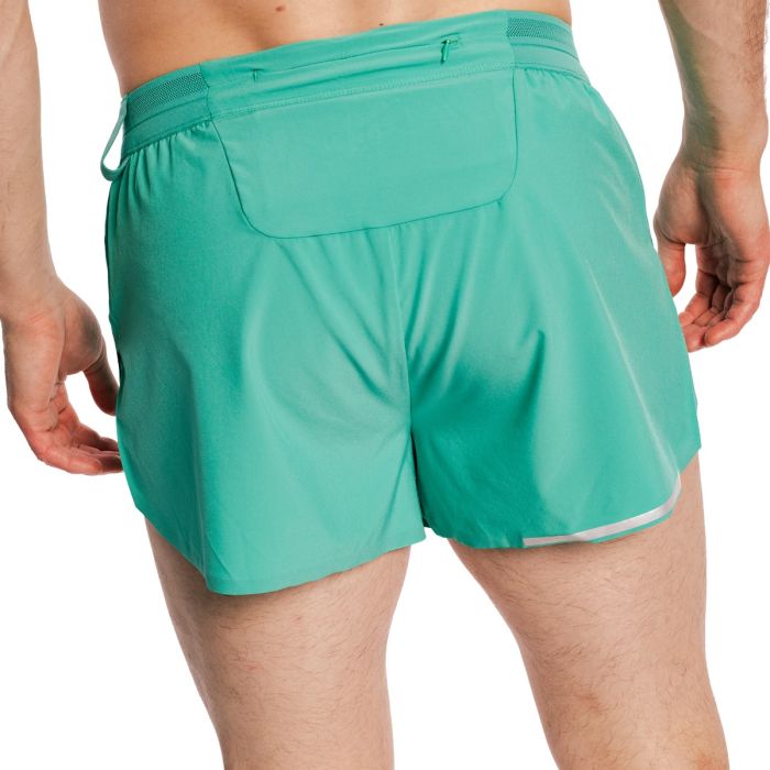 Men‘s Pulse X Running Shorts 2in1 Green - GymBeam XL
