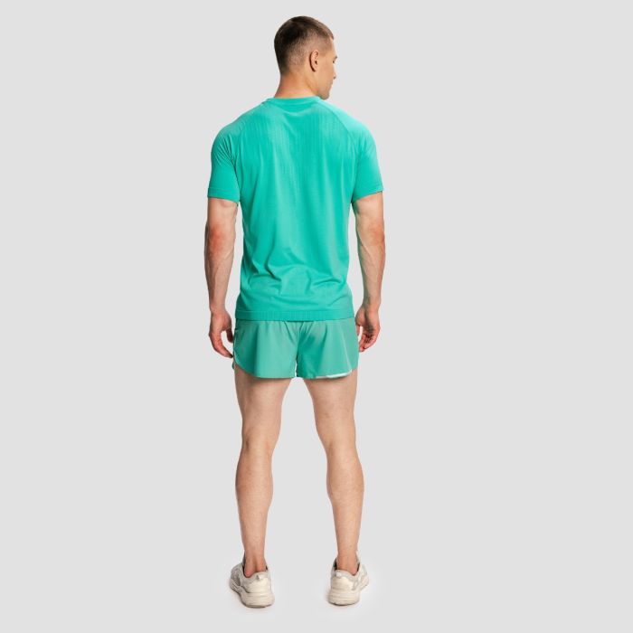 Men‘s Pulse X Running Shorts 2in1 Green - GymBeam XL