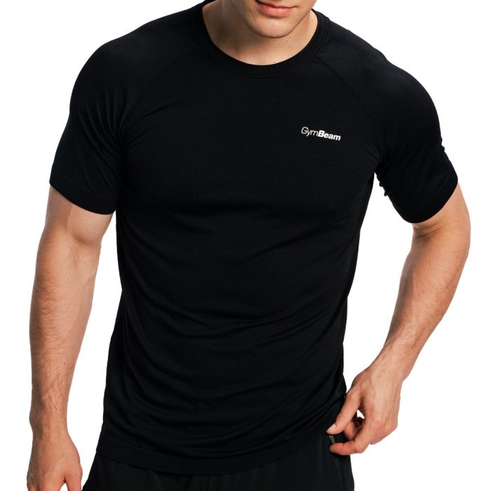 Men‘s Pulse X  Running T-shirt Black - GymBeam M