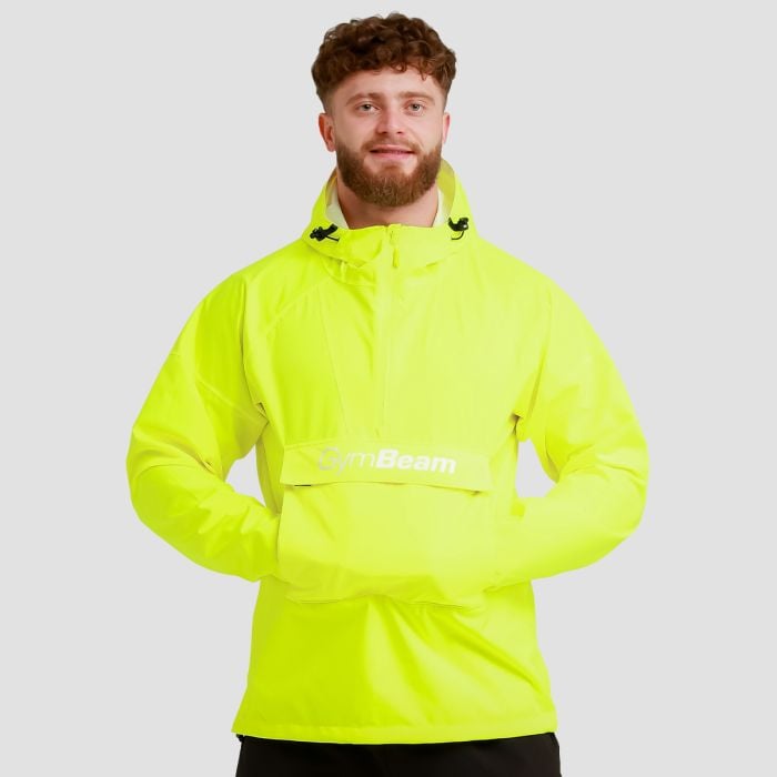 Regenjacke Smock für Männer in Citric - GymBeam XXL