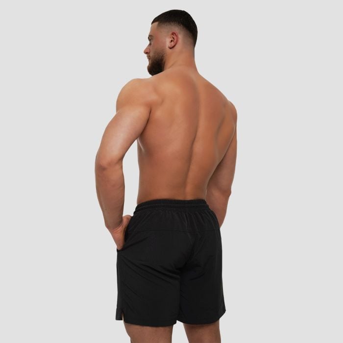 Badeshorts für Männer Black - GymBeam L