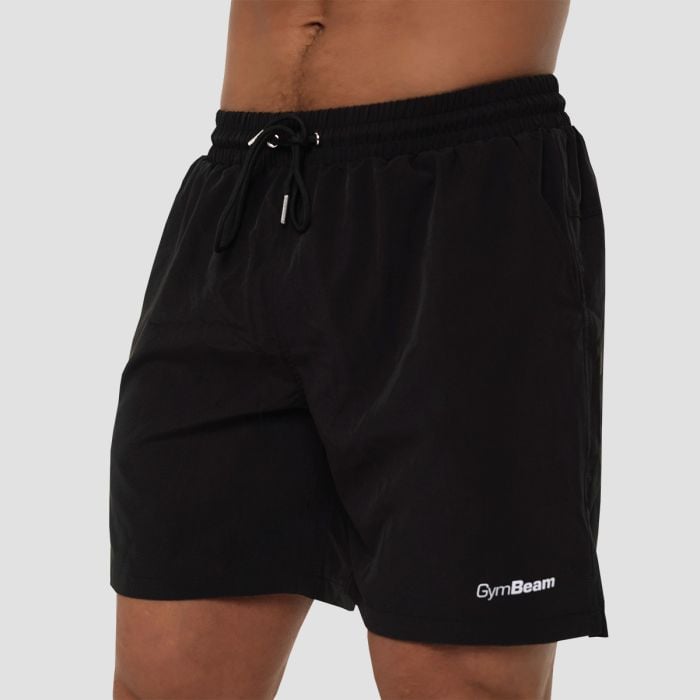 Badeshorts für Männer Black - GymBeam L