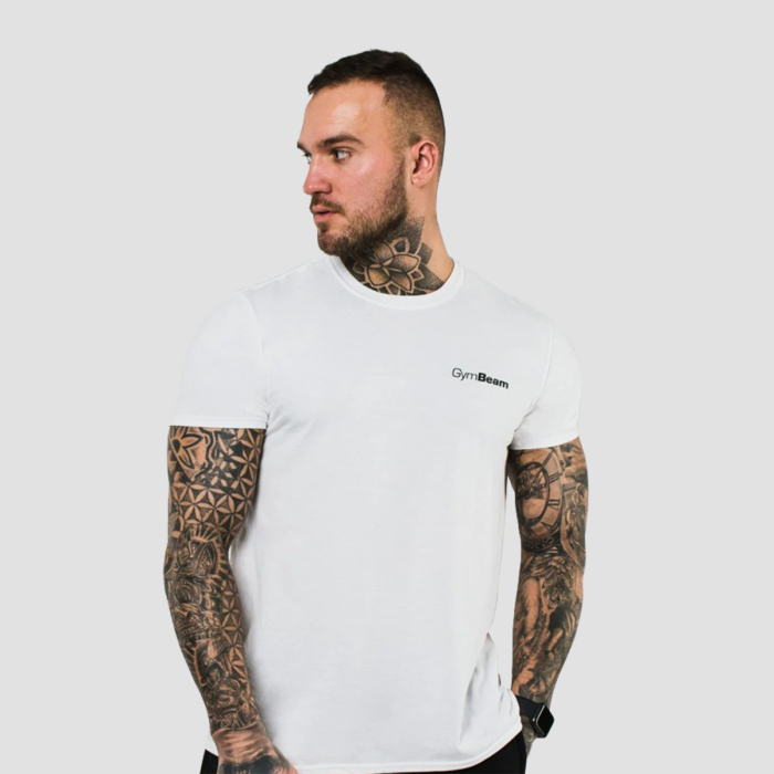 Tričko Basic White - GymBeam XXXL - 3pack