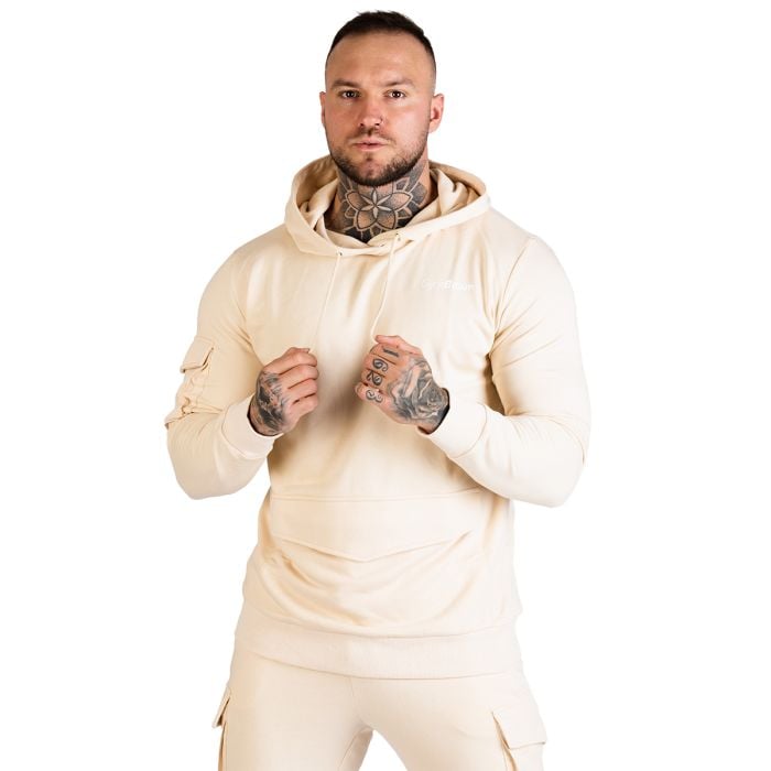 TRN Hoodie in Sand - GymBeam L