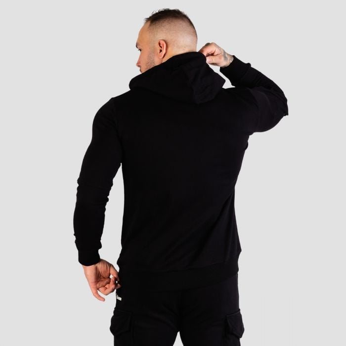TRN Hoodie in Black - GymBeam XL
