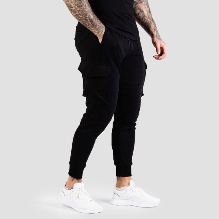 TRN Jogginghose Black - GymBeam L