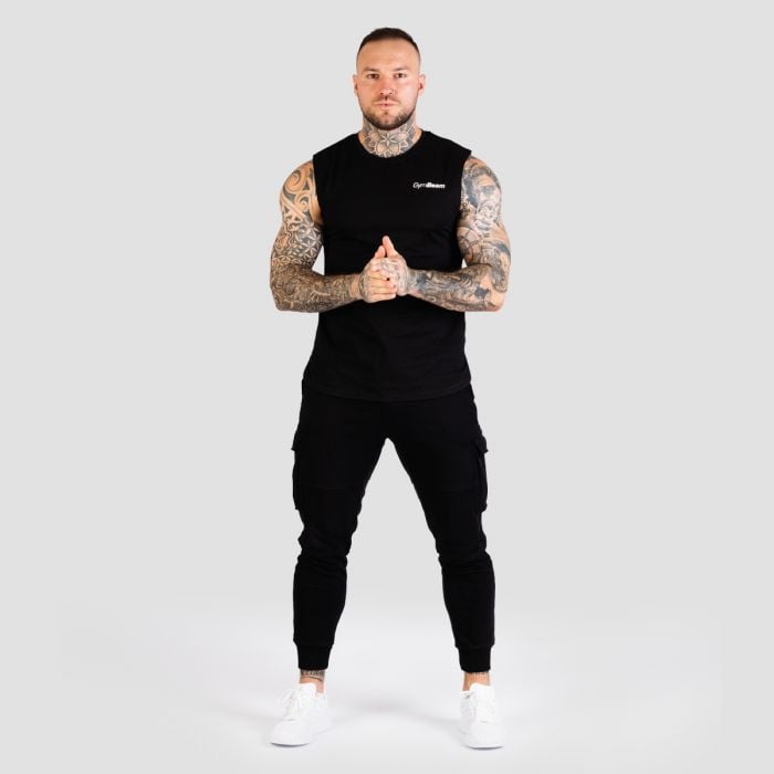 TRN Tank Top für Männer in Black - GymBeam XL