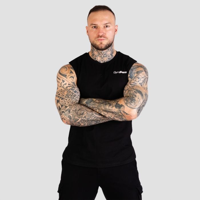 TRN Tank Top für Männer in Black - GymBeam XL