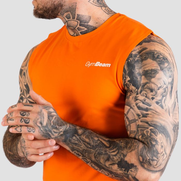 TRN Tank Top für Männer in Orange - GymBeam XL
