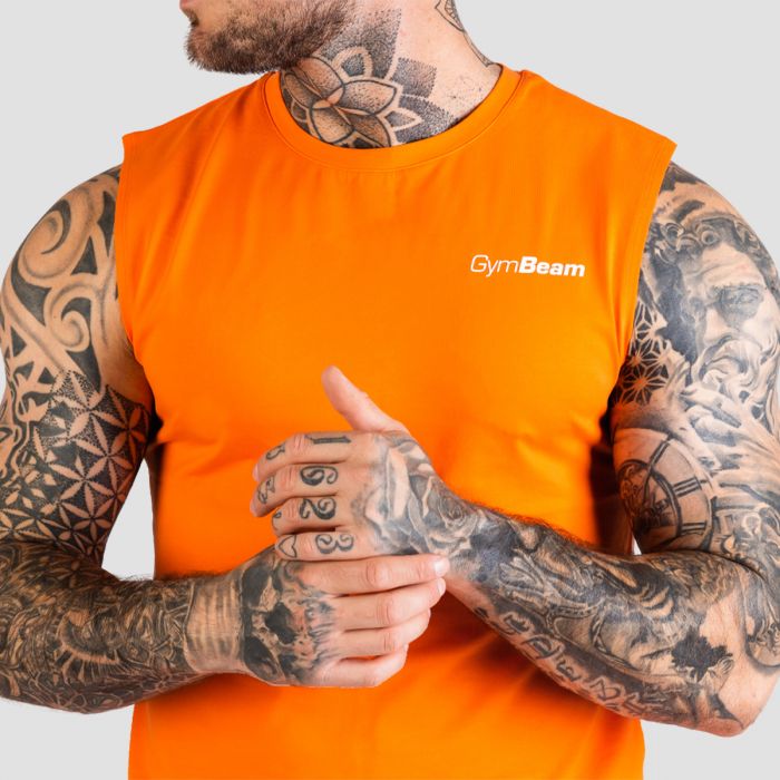 TRN Tank Top für Männer in Orange - GymBeam XL