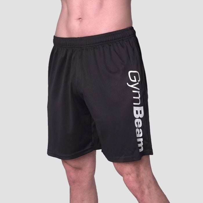 Mesh Shorts Essence Black - GymBeam XXL