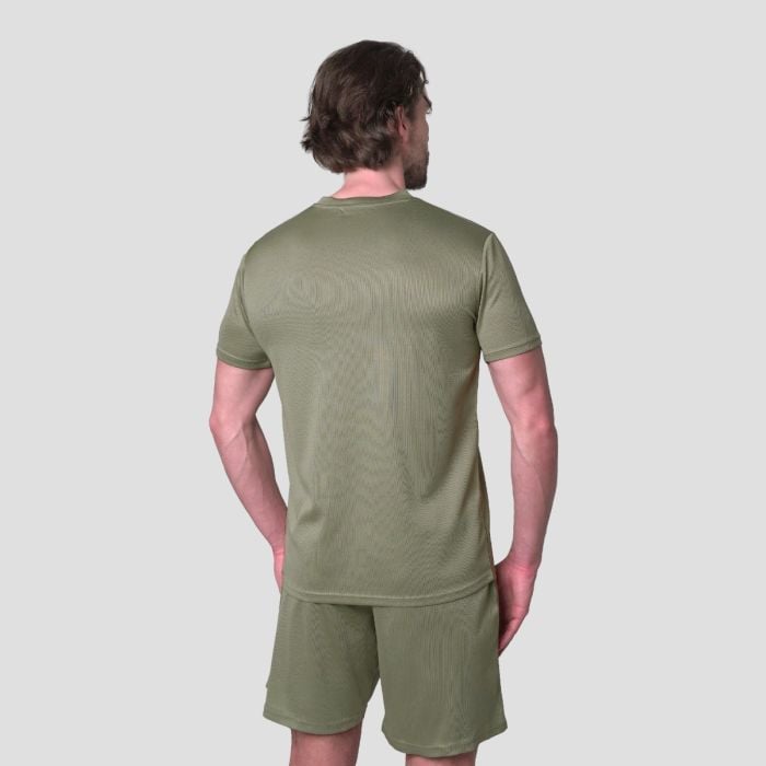 Mesh T-Shirt Essence Green - GymBeam M