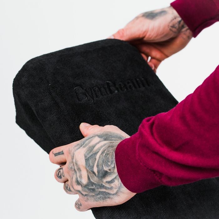 Medium Mikrofaser-Sporthandtuch in Black - Gymbeam single_variant