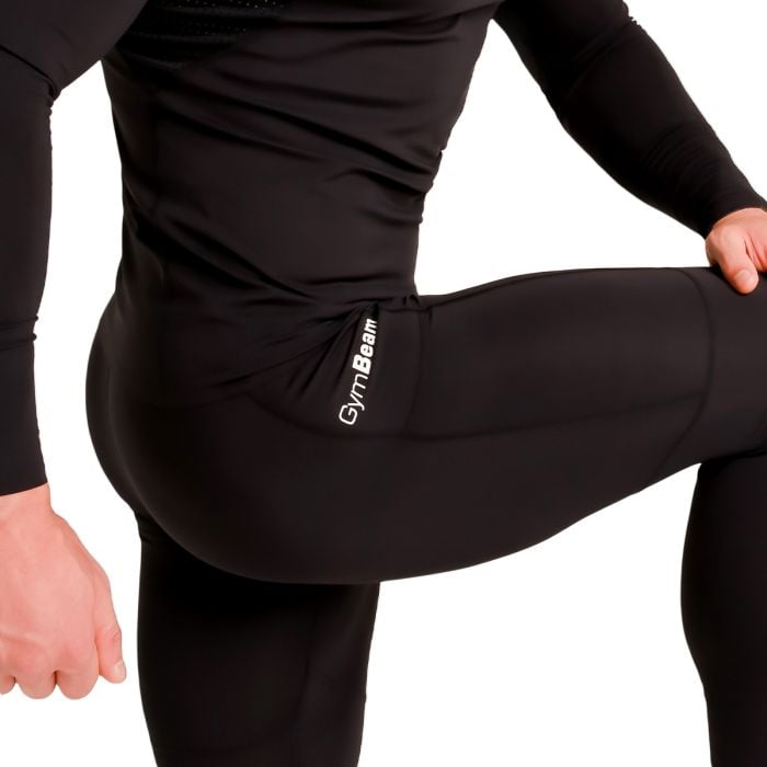 High Kompressionsleggings in Black - GymBeam XXXL