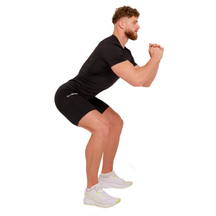 High Kompressionsshorts in Black - GymBeam XXXL