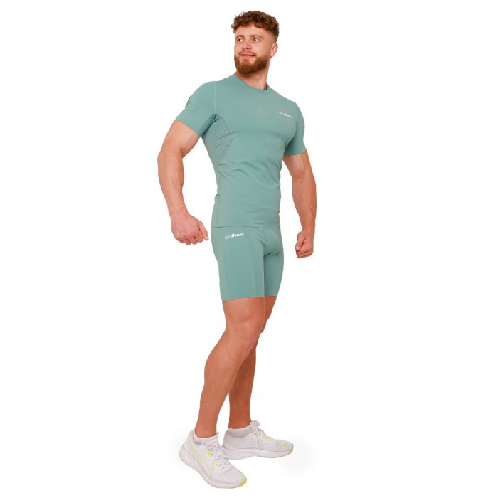 High Kompressionsshorts in Blue - GymBeam XL