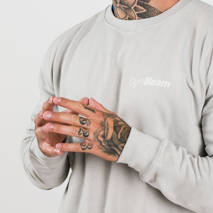 PRO Pullover Moon Grey - GymBeam XL