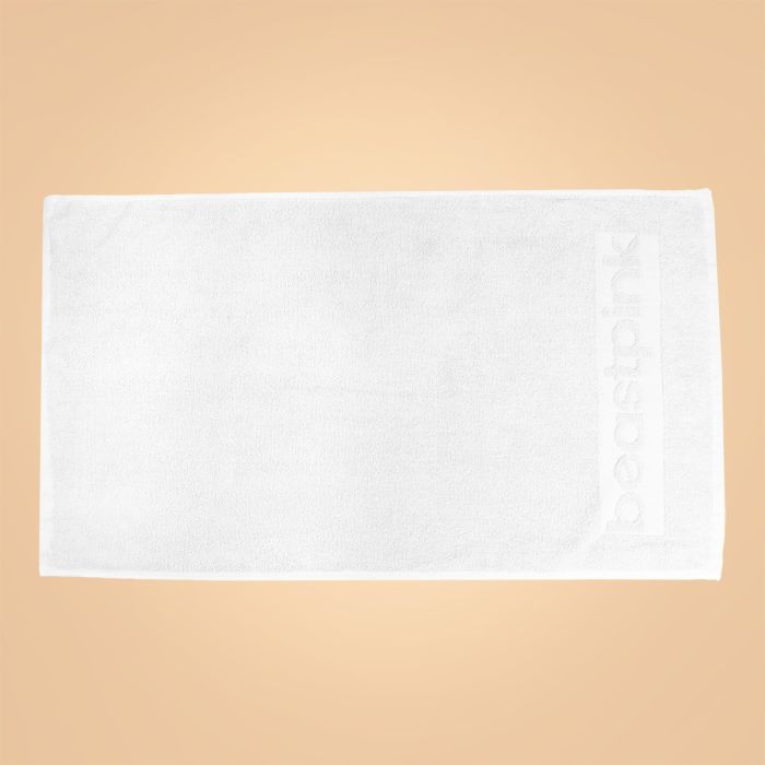 Mini Fitnessstudio-Handtuch in White - BeastPink single_variant