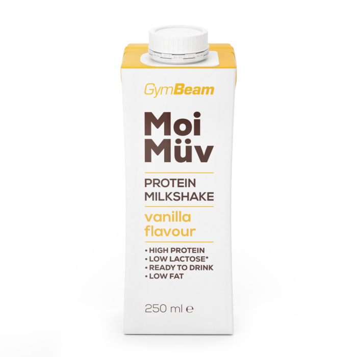 MoiMüv Protein Milkshake - GymBeam 250 ml - Schokolade